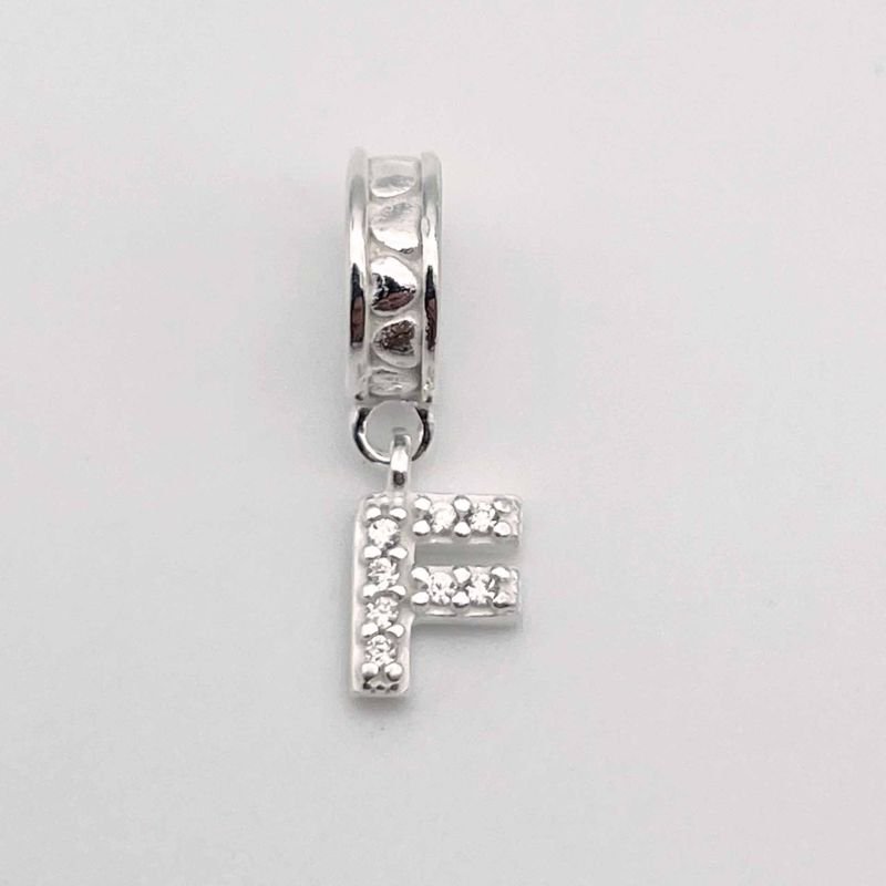 Berloques Letras Zircônias