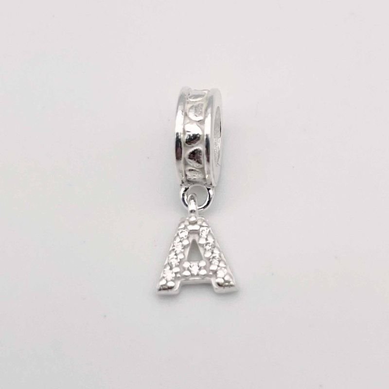 Berloques Letras Zircônias