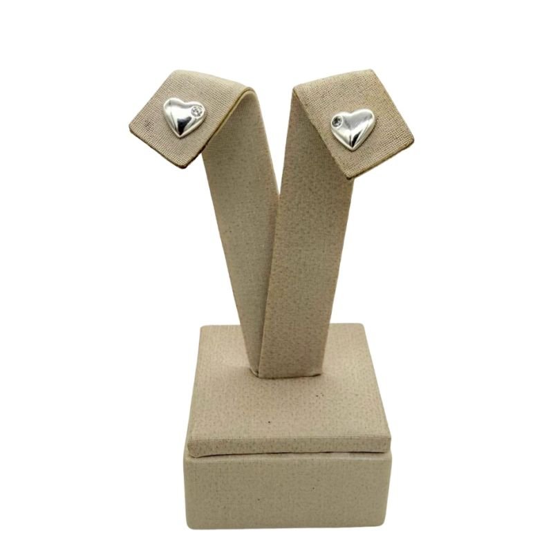 Brinco Prata Coração Baby