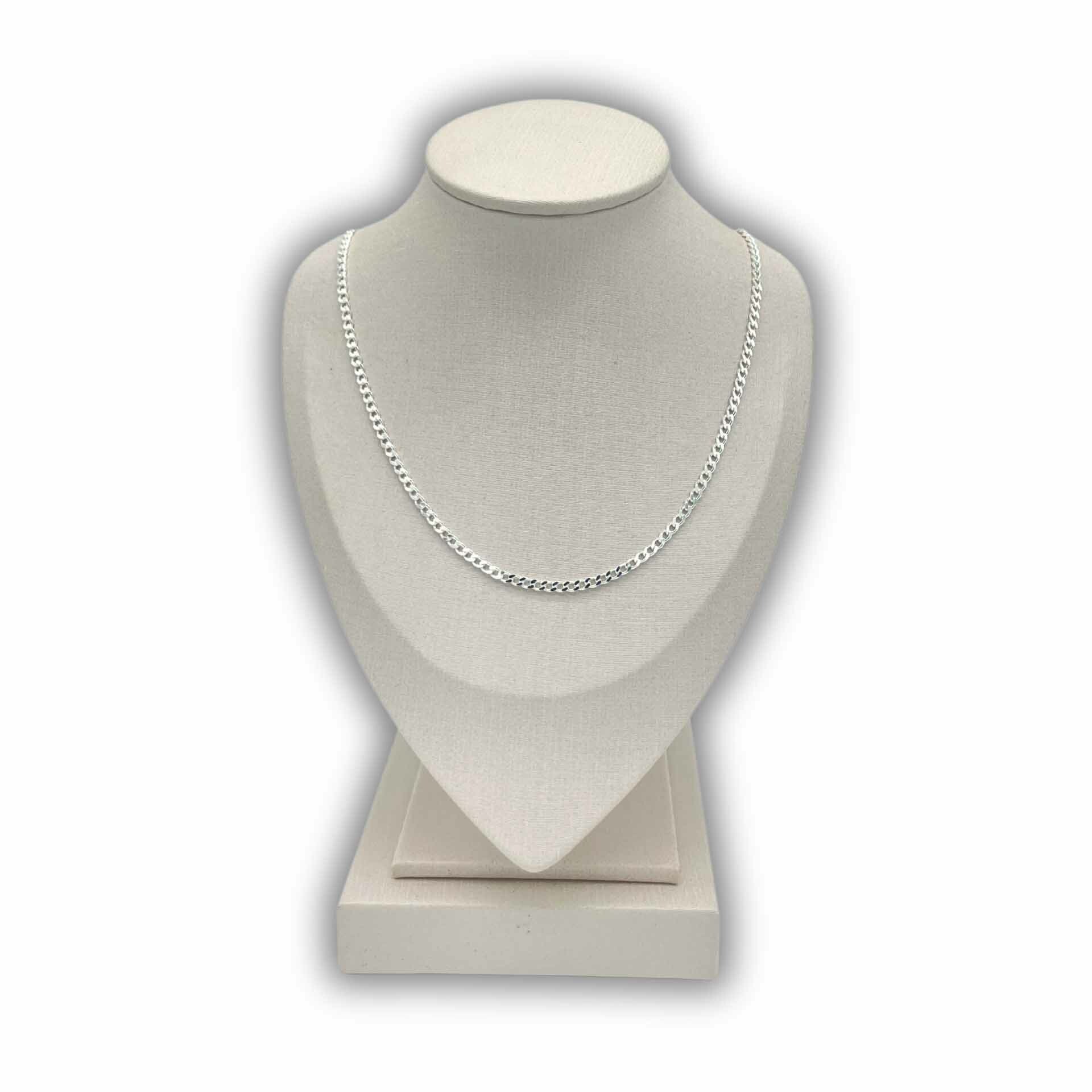 Gargantilha Prata Grumet 3 MM 50 CM