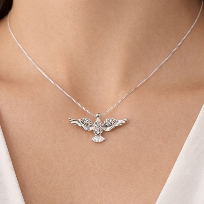 Gargantilha Prata Espírito Santo