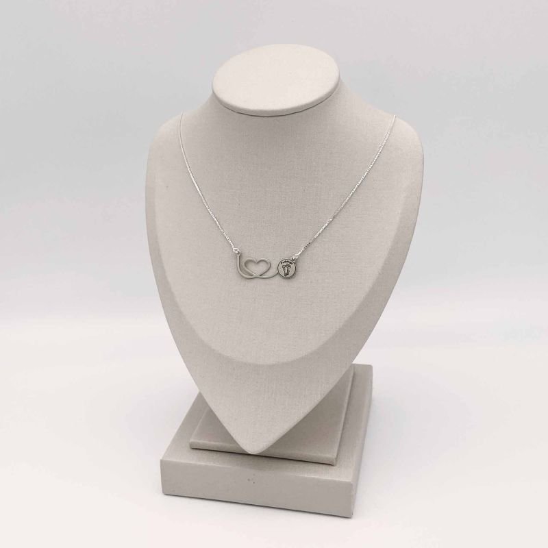 Gargantilha Prata Profissões