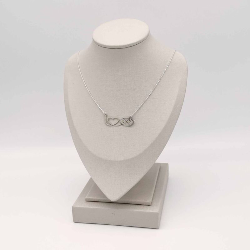 Gargantilha Prata Profissões