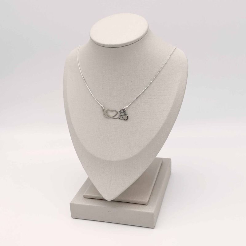 Gargantilha Prata Profissões