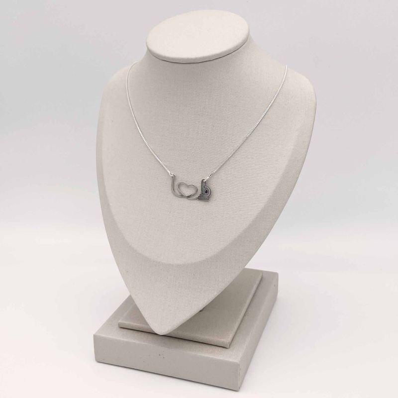 Gargantilha Prata Profissões